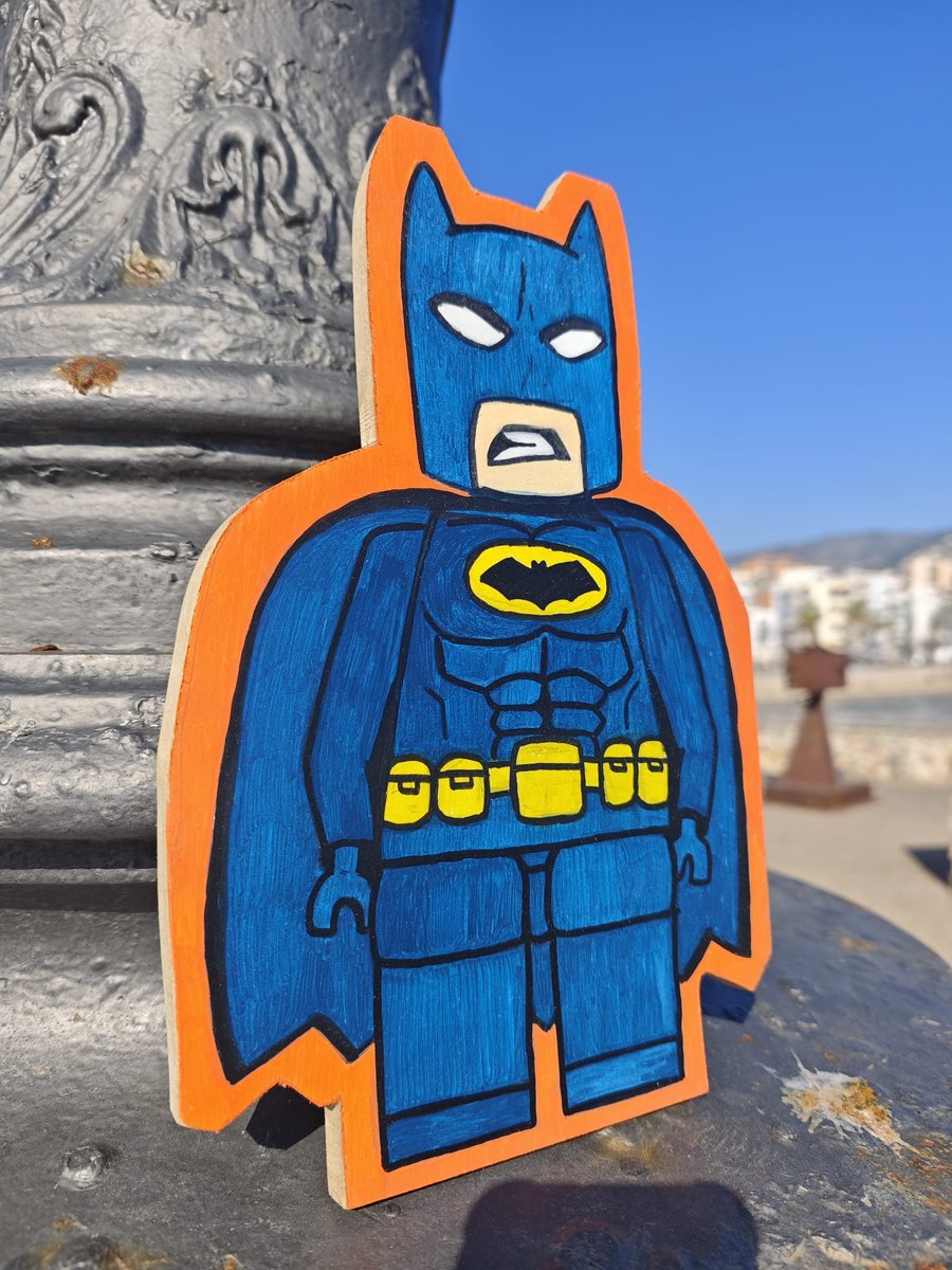 Batman LEGO peint et fini